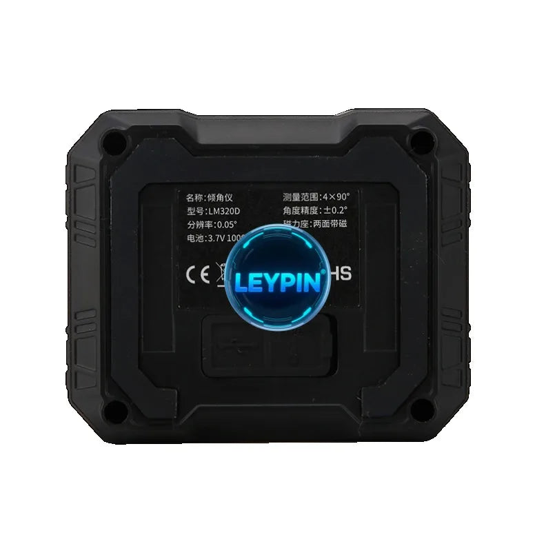 UNI-T LM320D/LM320E/LM320F Angle Meter with Lithium Battery 4 90 LED-backlit Measurement MM/M IN/FT   lexso