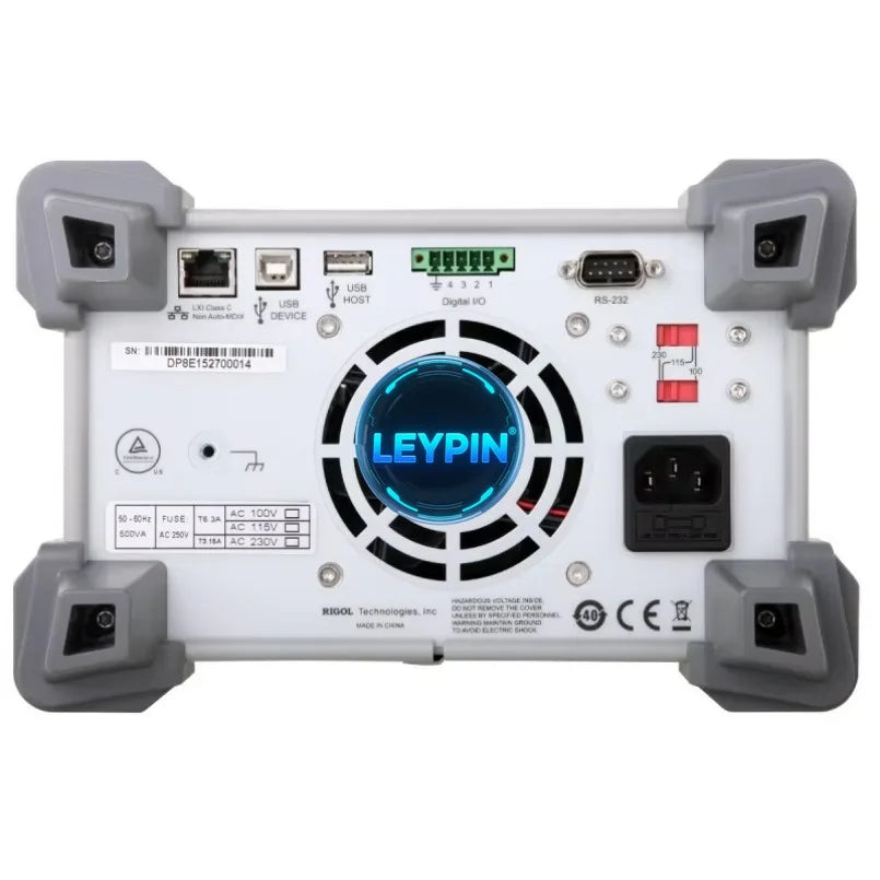 RIGOL DP822A Dual-Channel Programmable Linear DC  Supply (180W, 20V/5A & 5V/16A) with Low Noise     lexso