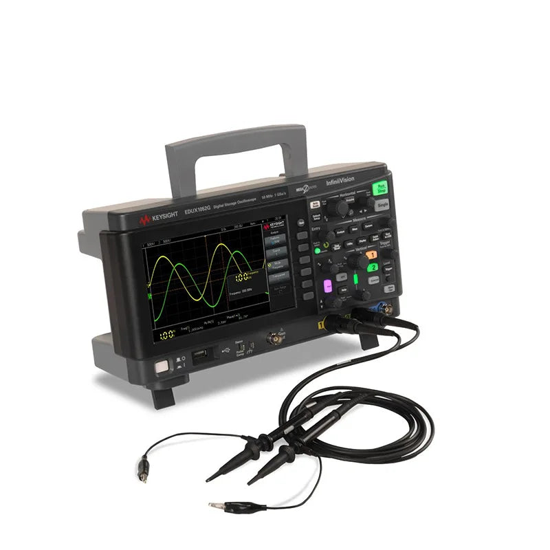 Keysight EDUX1052G 50 MHz Digital Oscilloscope 2 Analog Channels Built-in Waveform Generator Customized OEM Support for Test Instruments