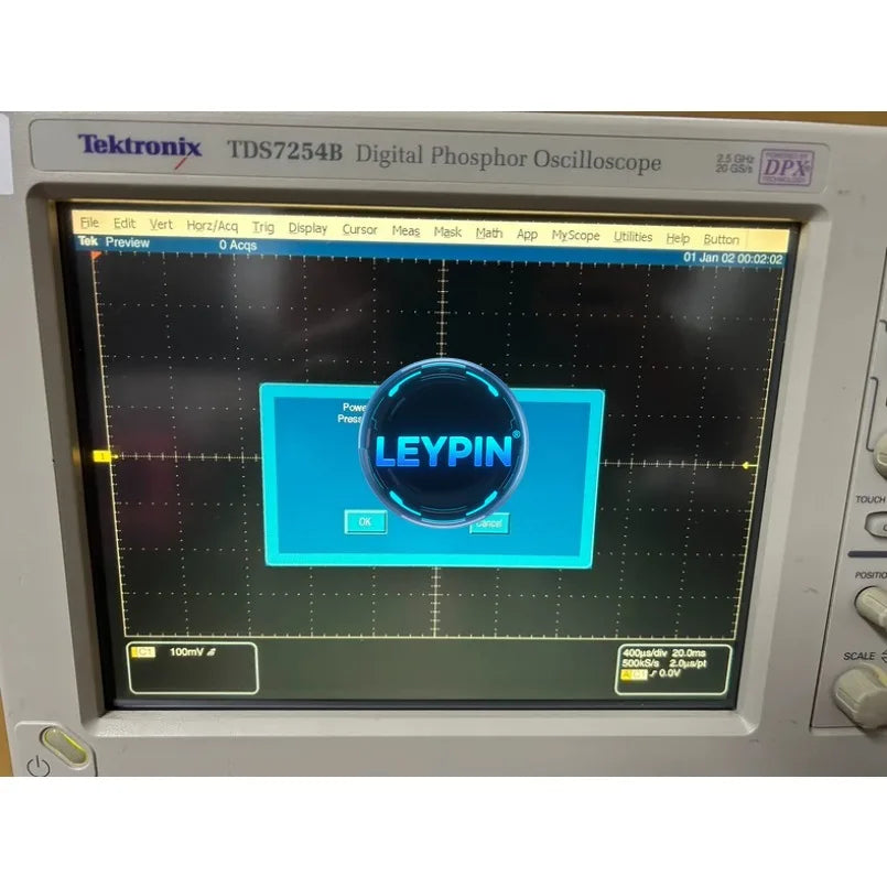 Tektronix TDS7254B - Digital Phosphor Oscilloscope 2.5 GHz 20 GS/s used