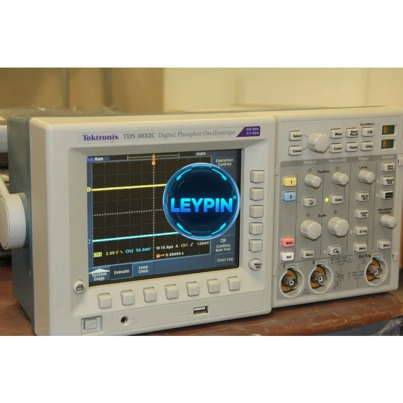 TEKTRONIX TDS 3032C 300MHz 2.5GS/s Digital Phosphor Oscilloscope Passes Selftest    ytdi