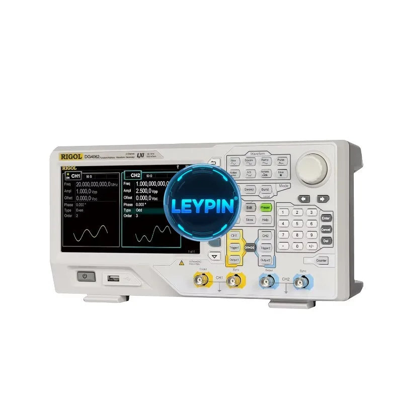 RIGOL DG4102 100MHz Dual-Channel Arbitrary Waveform Generator With High-Resolution Signal Output     lexso