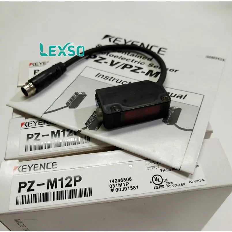 In Stock New Keyence PZ-M12P Photoelectric Sensor Switch PZM12P lexso