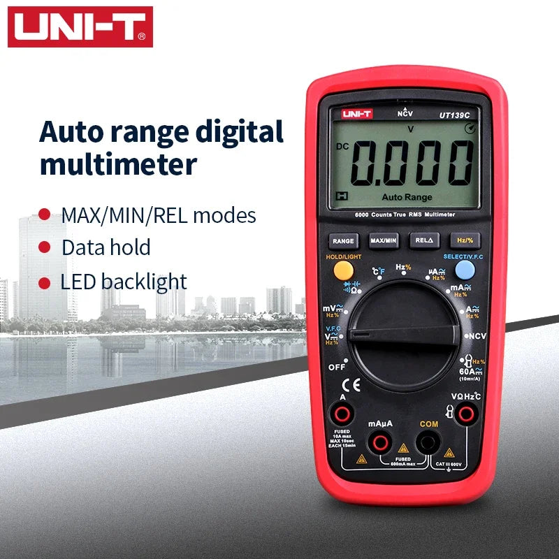 UT139A UT139B UT139C UT139E True RMS Digital Multimeter    ytdi