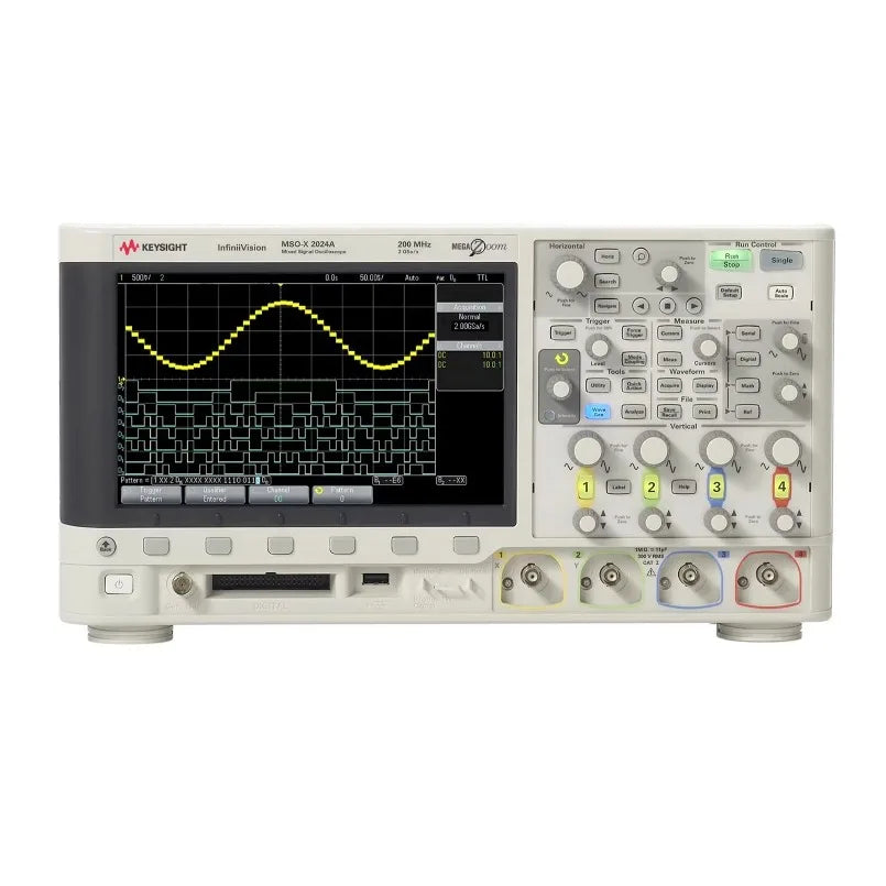Keysight MSOX2014A Mixed Signal Oscilloscope: 100 MHz, 4 Analog and 8 Digital Channels lexso