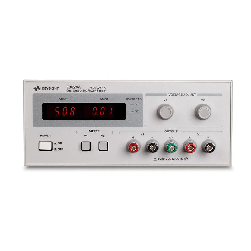 Keysight E3620A 50W Dual Output Power Supply, Two 25 V, 1 A - Get a Discount