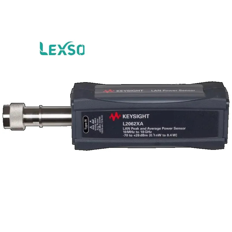 Keysight L2062XA 10MHz to 18GHz/50000 readings/sec/-70 to +26 dBm/1M LAN Wide Dynamic Range Average and Peak Power Sensor lexso    ytdi