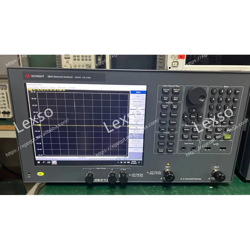 Used Keysight E5061B 100 KHz to 1.5 GHz ENA Vector Network Analyzer    ytdi