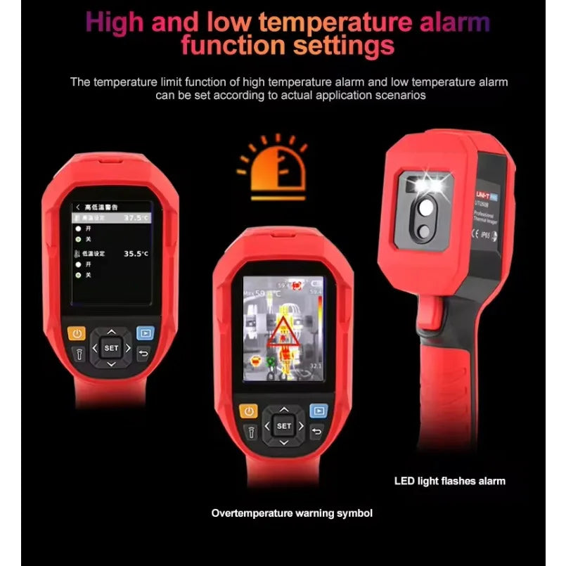 Industrial Infrared Thermal Imager Camera UNI-T UTi260A Temperature Imaging Circuit Electrical Maintenance lexso