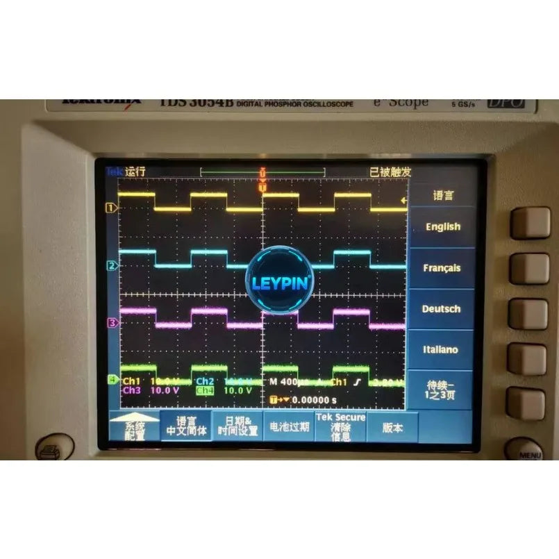 Tektronix TDS3044B High-Performance 400MHz 4-Channel Digital Oscilloscope with 5GS Bandwidth