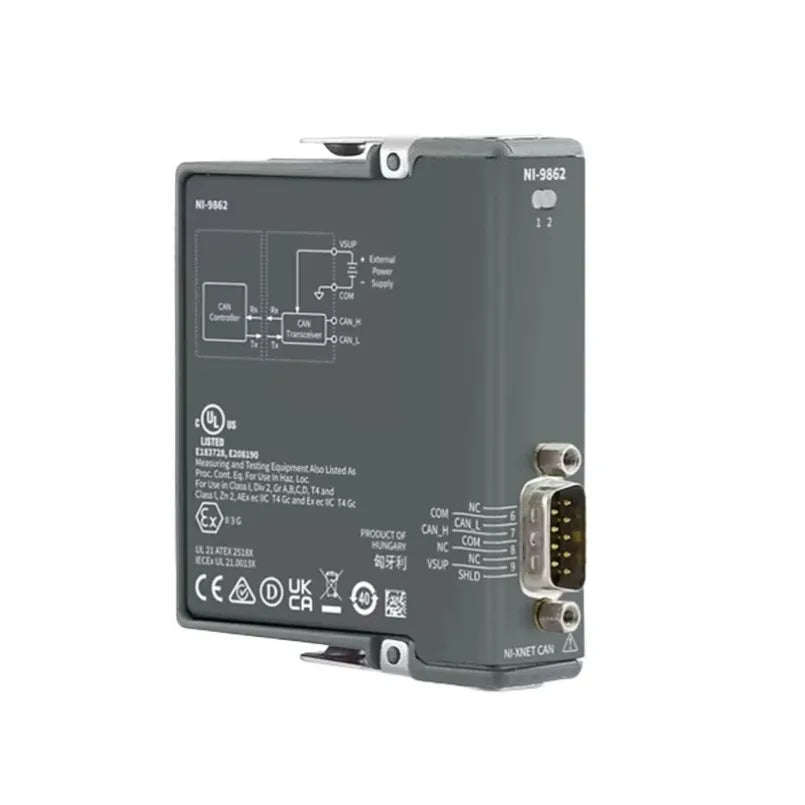 National Instruments 9862 Single Port High Speed NI-XNET CAN C-series Module lexso