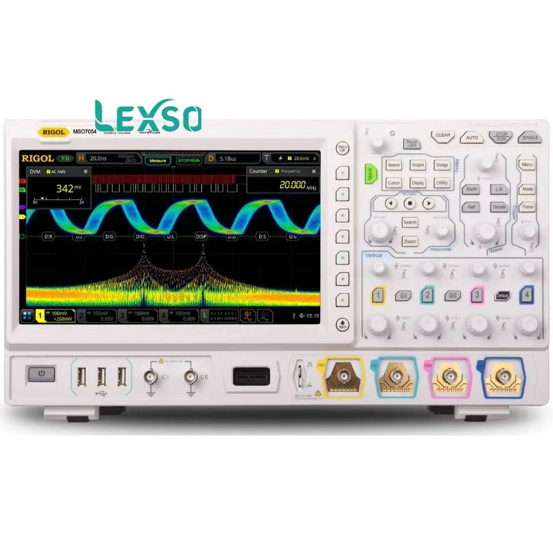 RIGOL DS7014 Six-in-one Digital Oscilloscope 7024/7034/7054 10GSas Bandwidth 500M   lexso