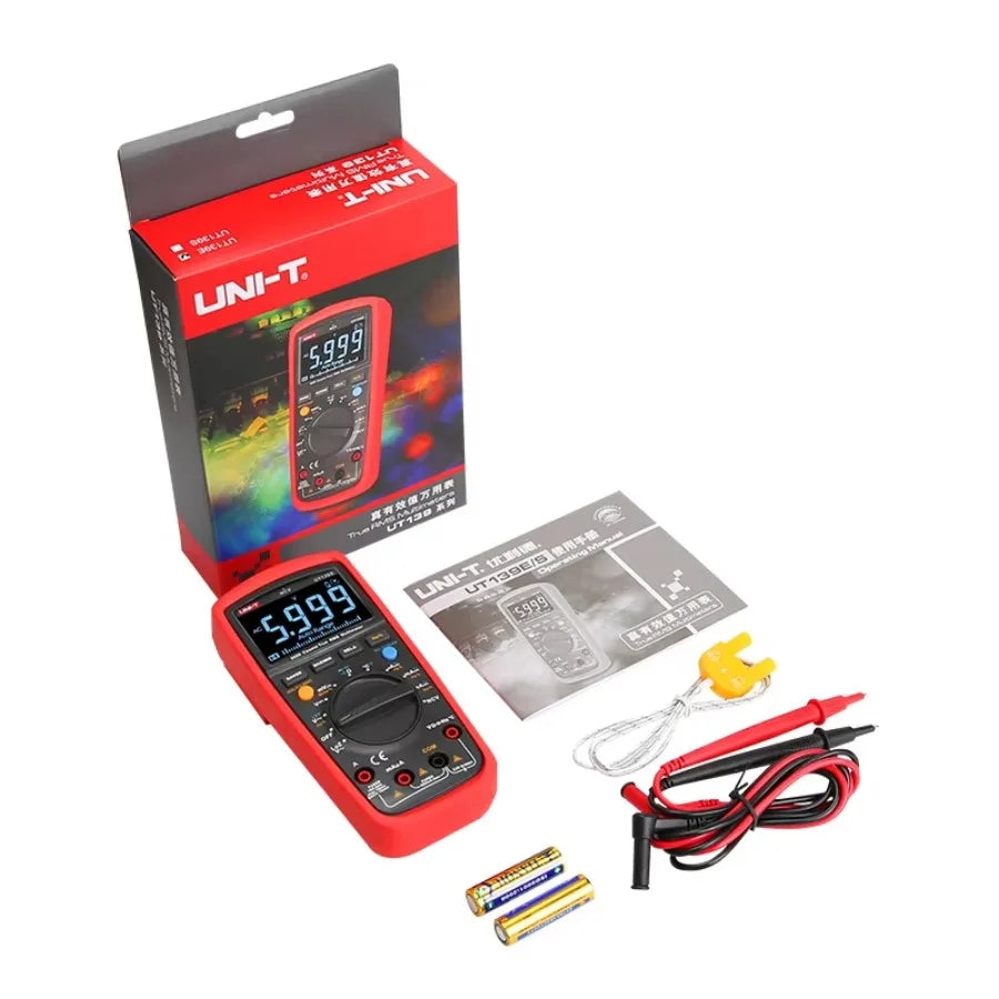 UNI-T UT139S True RMS Digital Multimeters Auto Range NCV Temperature Res Freq with Voltage Current and Capacitance Measurement    ytdi