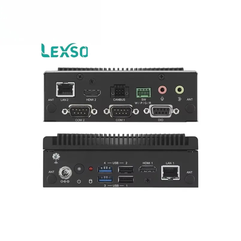Advantech ARK1125H Fanless Industrial Embedded Box PC Intel N200 DDR5 Dual HDMI 4K Dual 2.5GbE LAN Wide Temp   Computer  lexso
