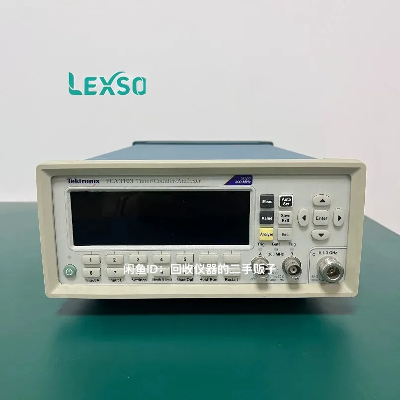Tektronix FCA3103 Standard Timebase Frequency Counter/Analyzer lexso    ytdi