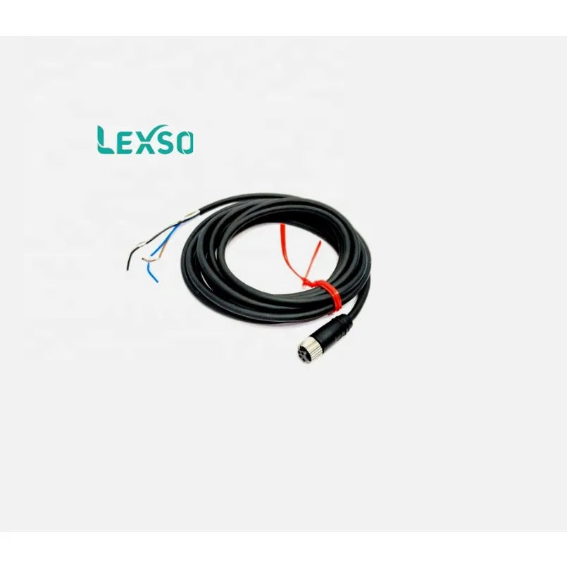 Original KEYENCE OP-73864 Fiber Optic Sensor Connector Cable M8 Straight 2-m PVC lexso