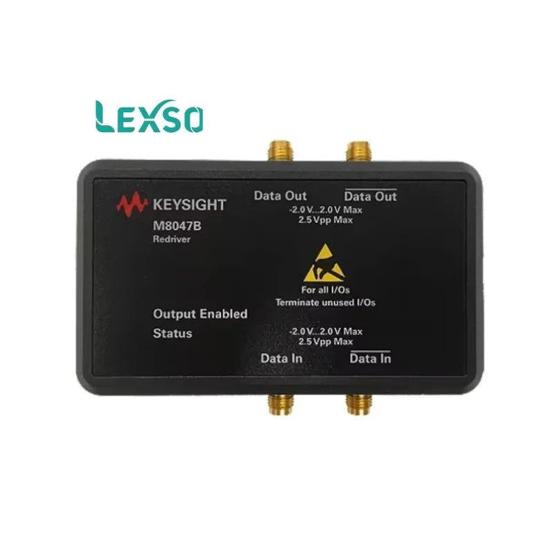 Keysight M8047B Redriver, It Supports NRZ and PAM4 Signaling. Maximum Baud Rate Is 32 Gbaud    lexso