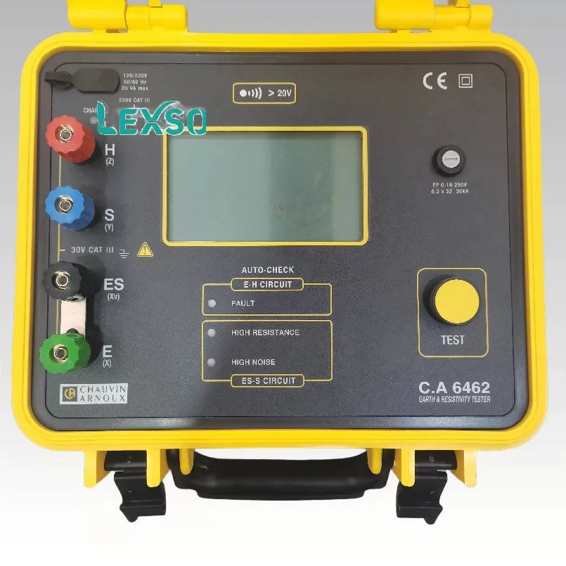 Chauvin Arnoux Ca6462 Digital Multifunctional Earth Resistance Tester   lexso