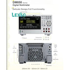 Rigol DM858/DM858E Digital Multimeter with 5.5 Decimal Places for Laboratory Use OEM Customization Supported  lexso