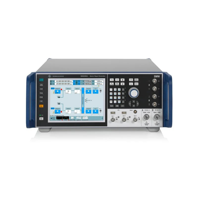 Rohde&Schwarz TTLTES R&S-SMW200A Vector Signal Generator High-Frequency Device with Frequency Range up to 67 GHz