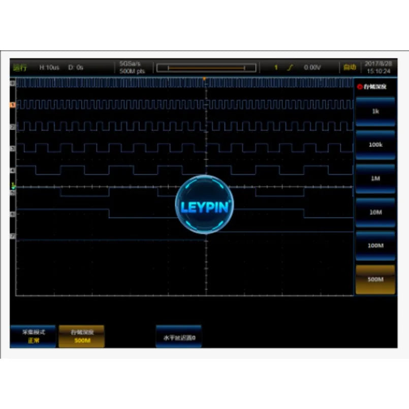 Ceyear Digital Fluorescent Oscilloscope 4456D Lab Home Auto Tester 4CH 500MHz 5GSa/s      lexso