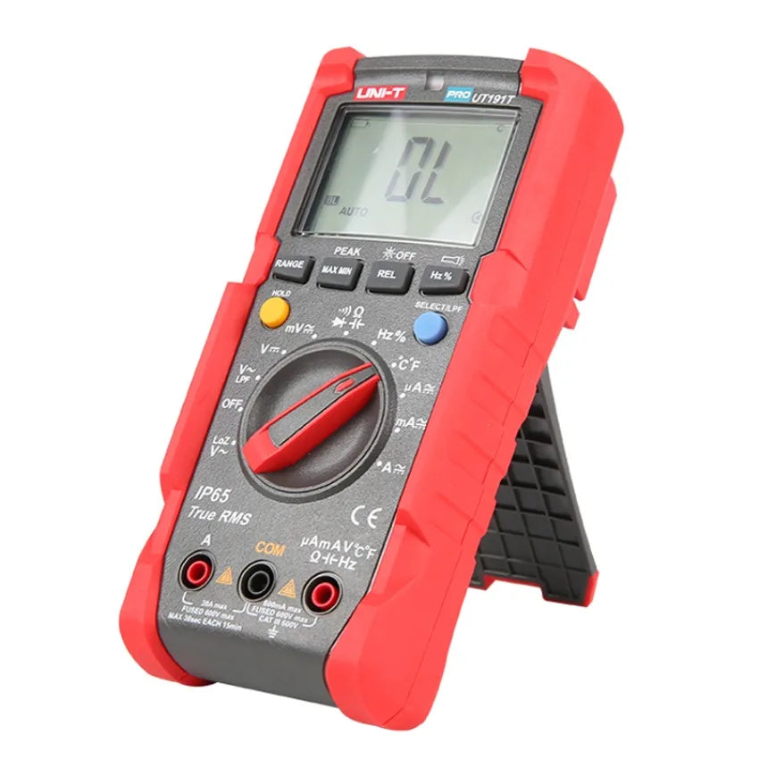 UNI-T UT191T Industrial Digital Multimeter TRMS 6000 Count DMM 20A Ammeter 600V Volt ACV LoZ LPF Tester IP65 GS/CE/cTUVus Passed    ytdi