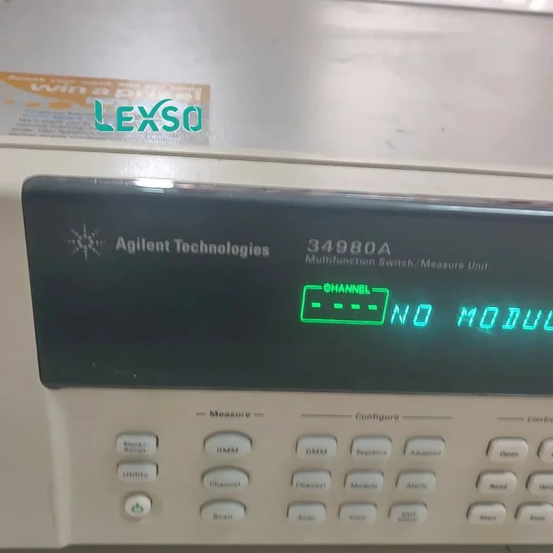 Keysight Agilent 34980A Multifunction Switch Measurement Unit    lexso