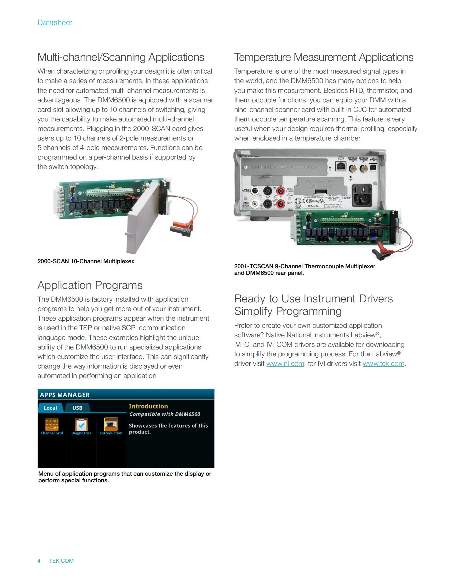 Keithley DMM7510-RACK High-Precision Resolution Digital Multimeter Tektronix Price Contact Us   ytdi