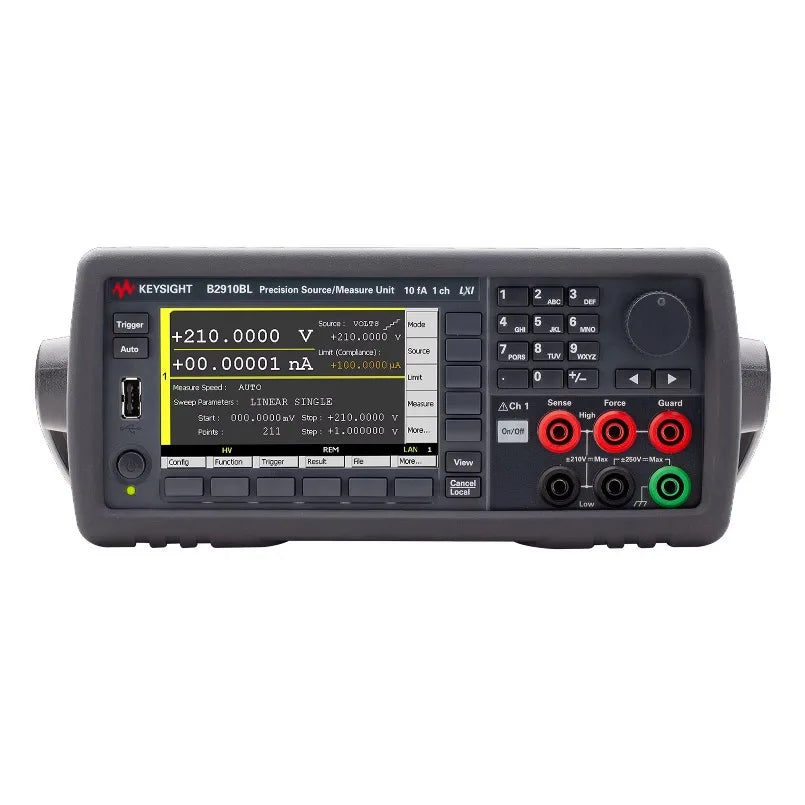 Keysight B2910BL Precision Source/Measure Unit 1-channel 10 FA Resolution 210 V 1.5 a  1-Month Warranty lexso