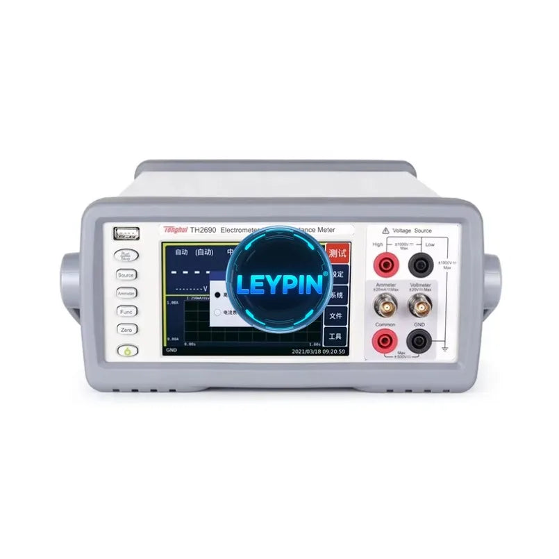 Tonghui TH2690 With Time Domain View FA Meter/pA Meter/Electrometer/High Resistance Meter    ytdi