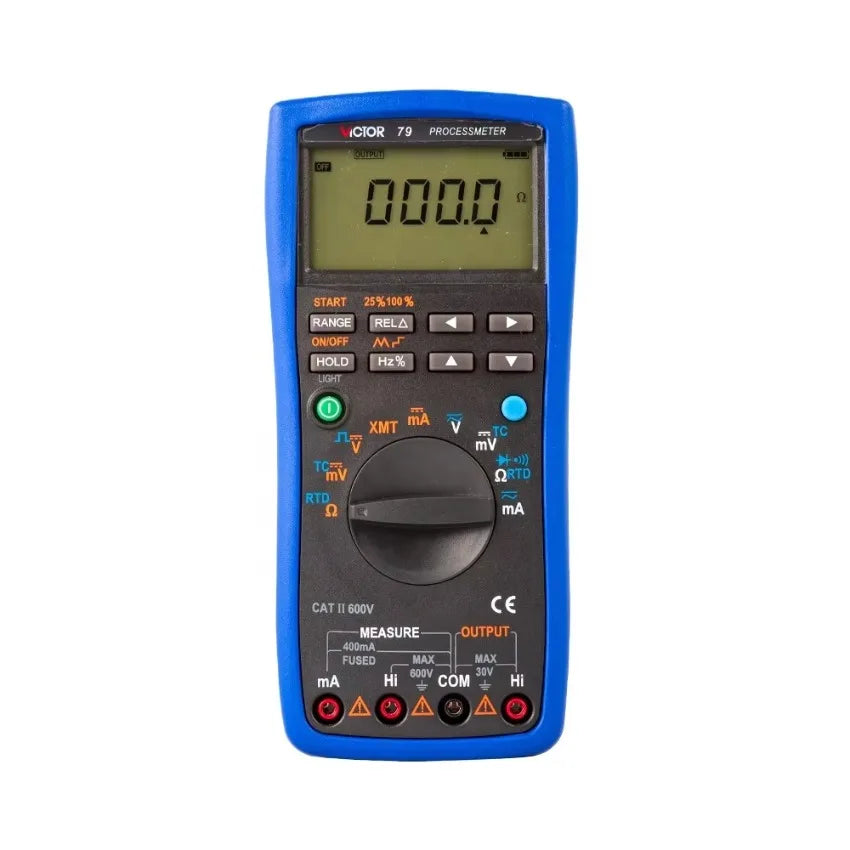 VICTOR VC 79+ Digital Multimeter 2 in 1 4-20mA Signal Output Multimeter Process Signal Source RTD Calibrator Process Calibrator   ytdi