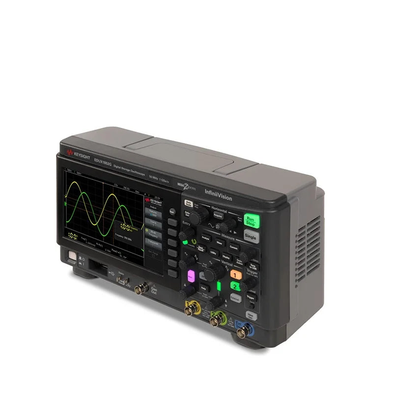 Keysight EDUX1052G 50 MHz Digital Oscilloscope 2 Analog Channels Built-in Waveform Generator Customized OEM Support for Test Instruments