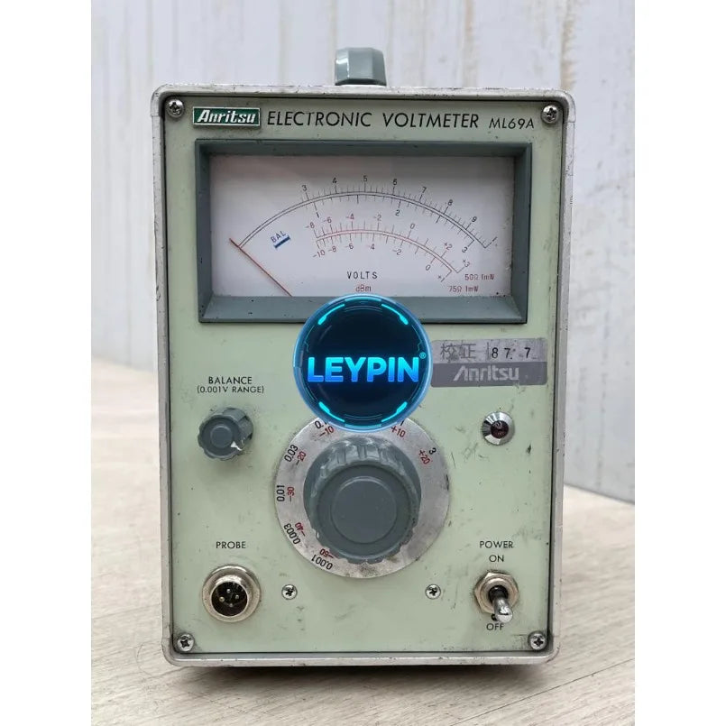 Anritsu ML69A Electronic Voltmeter & Signal Generator Lot Power on Tested     ytdi