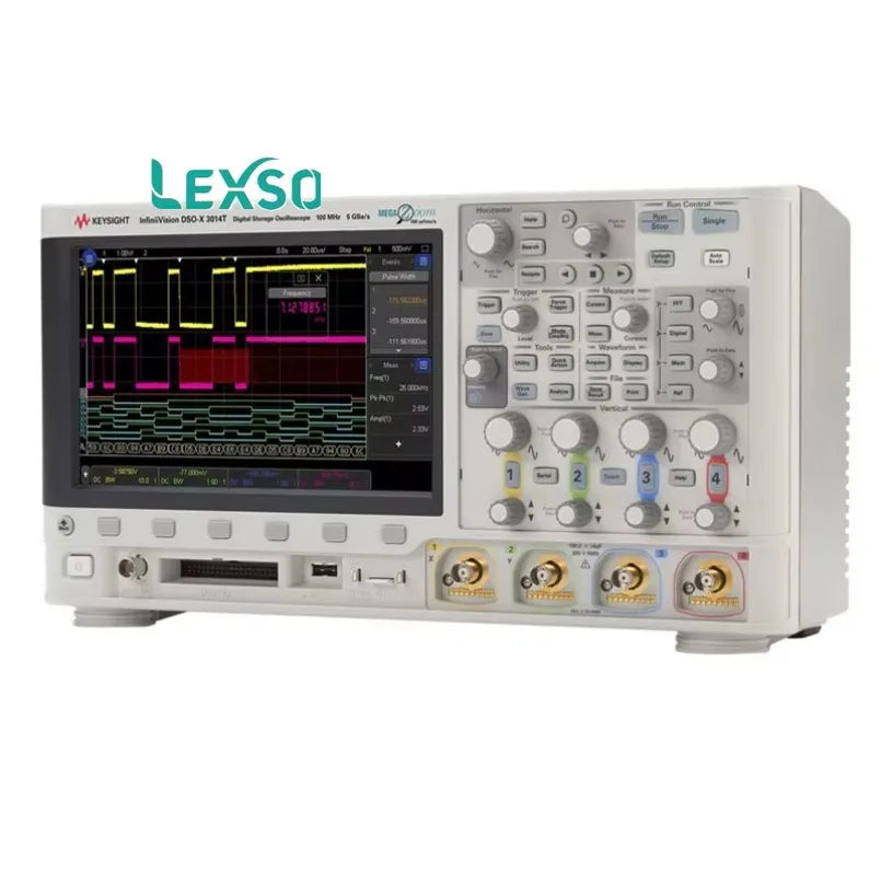 Keysight Bandwidth 350 MHz 4 Analog Channels 16 Digital Channels DSOX3104T Mixed signal Oscilloscope lexso