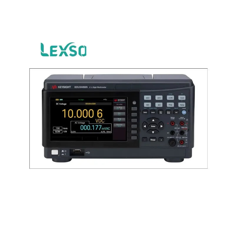 Keysight Digital Multimeter EDU34450A 5.5-Digit DMM:High-Accuracy Fast-Reading Multi-Function Measurement Solution  lexso