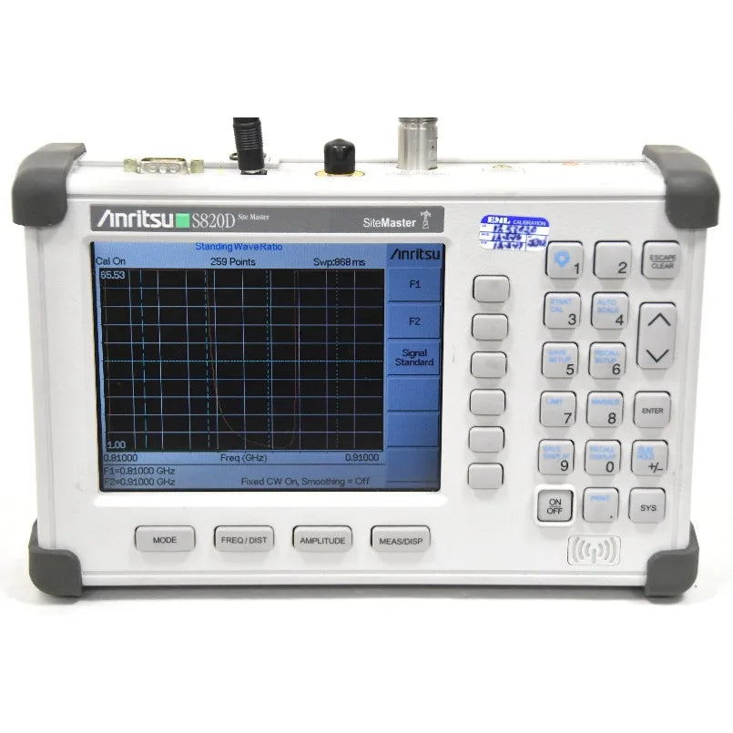 Anritsu SiteMaster S820D Broadband Cable & Antenna Analyzer Opt 11NF/31 Ver2.07     ytdi