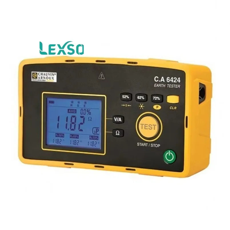 Chauvin Arnoux CA6424 2P & 3P Earth/Ground Tester   lexso