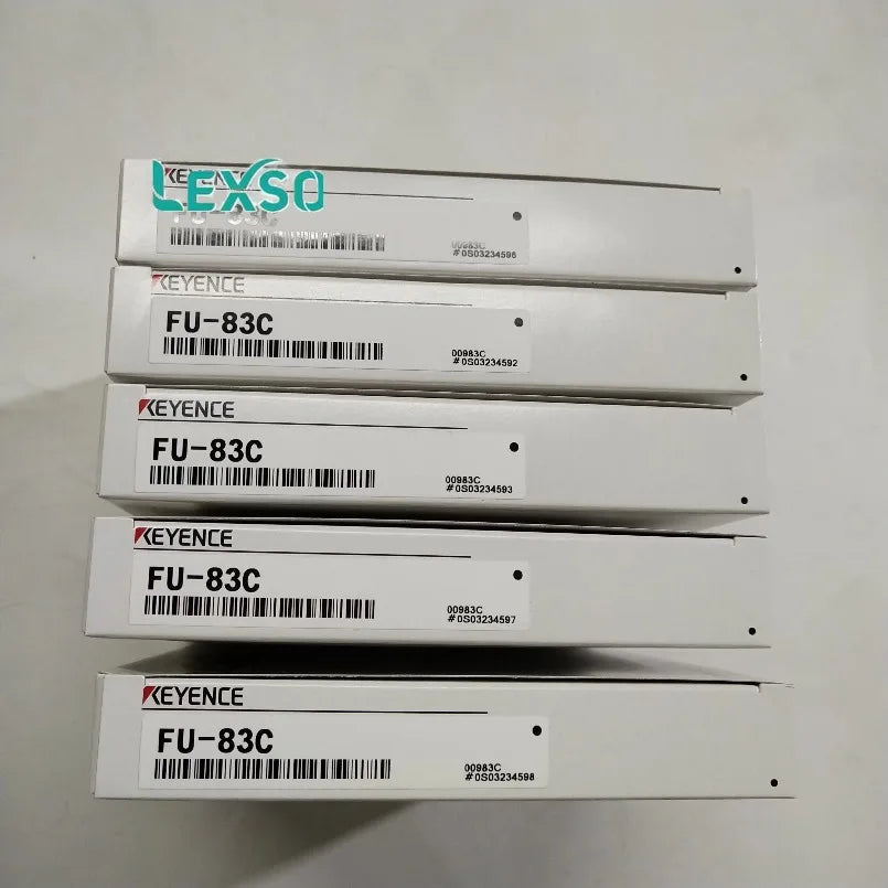 Keyence FU-83C Fiber Optic Sensor with Reflective Bending Radius R25mm Rugged Stainless Steel Original lexso