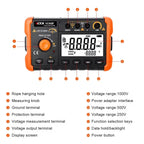 VICTOR VC60B+ Digital Insulation Resistance Tester High-definition LCD Screen 5000 Words Display clear Handwriting   ytdi
