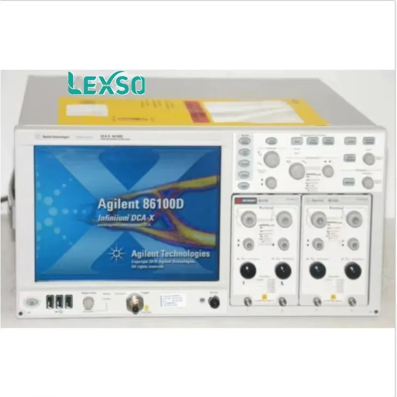 KEYSIGHT 86100D Infiniium DCA-X Wide-Bandwidth Oscilloscope Mainframe Price Negotiable lexso