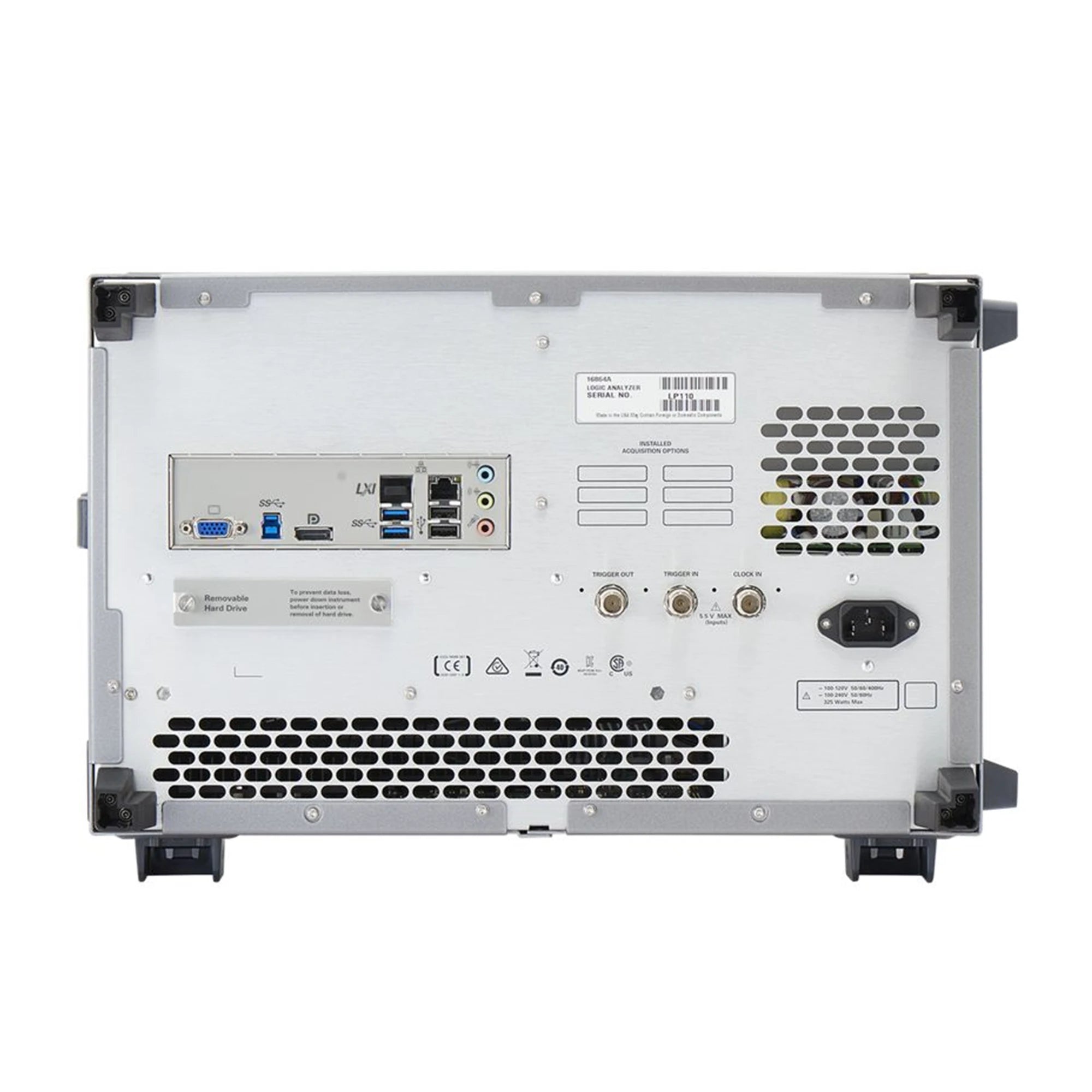 Keysight 16862A 68-channel Portable Logic Analyzer Standard 68 Channels 350 MHz State 12.5 GHz Timing Zoom 2.5 GHz Timing lexso