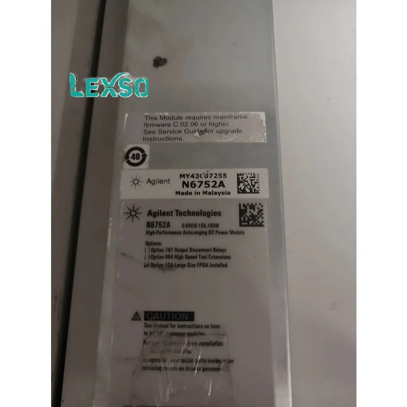 Keysight/Agilent N6752A 50V 10A 100W DC Power Module    ytdi