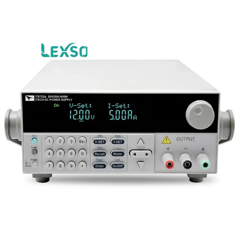 ITECH IT6722A Programmable DC Power Supply 20A 80V High Precision Lab & Industry Use LED Power Supply  lexso