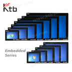 KTB Ip65 Waterproof Fanless Industrial Pc 1000 Nits 10.4 12.1 15 17 Inch Linux Win 10 Embedded Industrial Touch Screen Panel Pc    ytdi