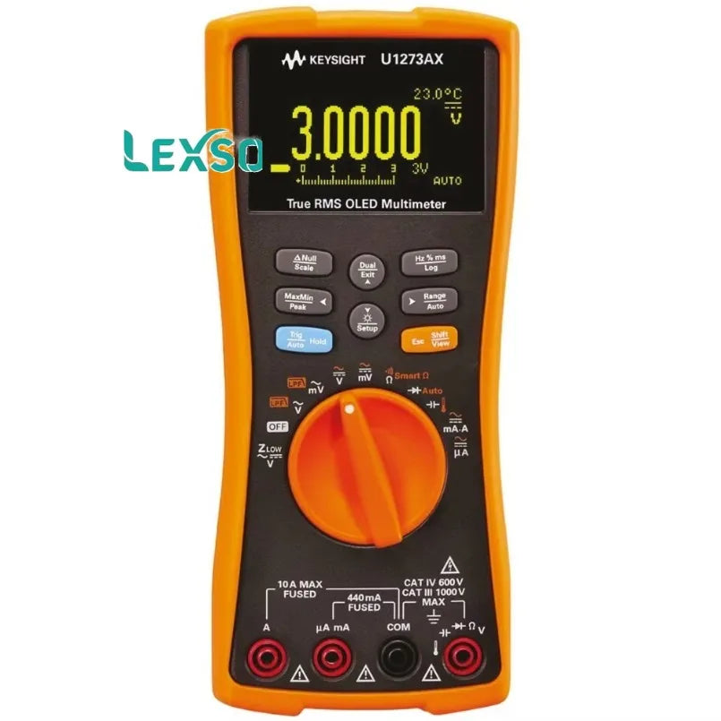 Keysight Technologies U1273A True RMS Handheld Digital Multimeter 220V Voltage 10A Ac & Dc Max 1000V Ac Max ytdi