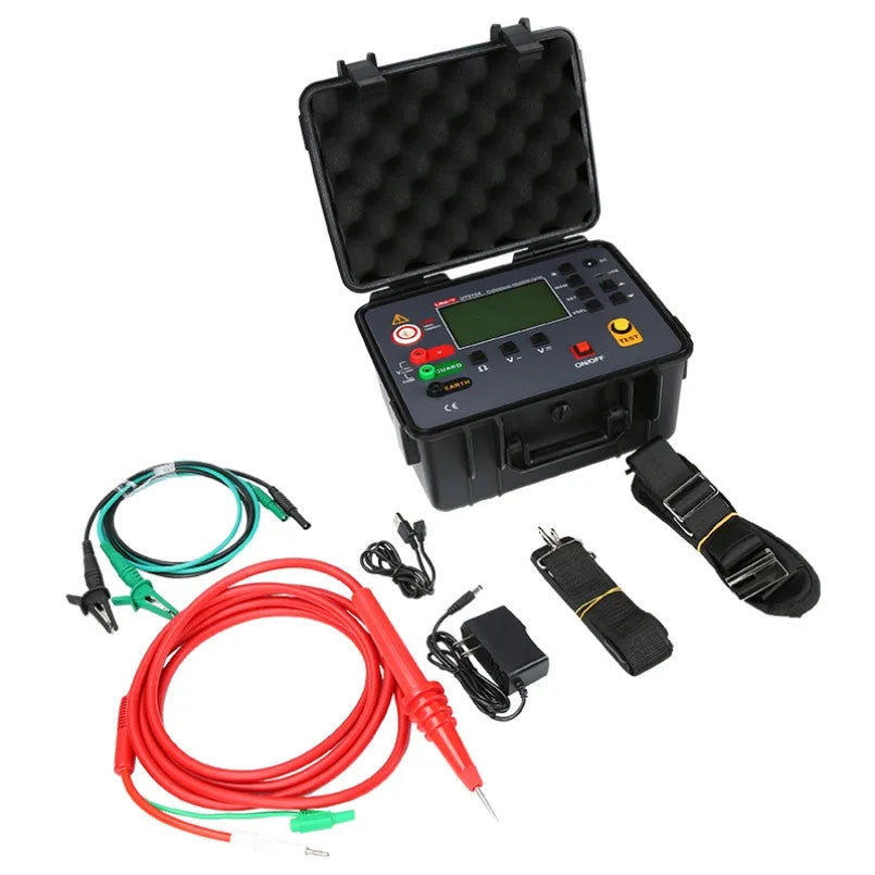 UNI-T UT515A AC and DC Voltage Measurement LCD Backlight Data Storage High Voltage Insulation Resistance Tester lexso
