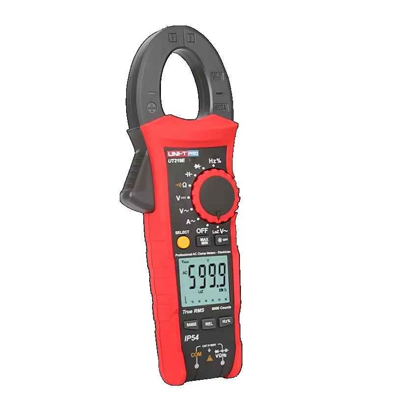 UNIT-T UT219E 600A 600V Portable Ammeter Professional Measurement Circuit Automatic Range Inductance Meter Clamp Meter lexso