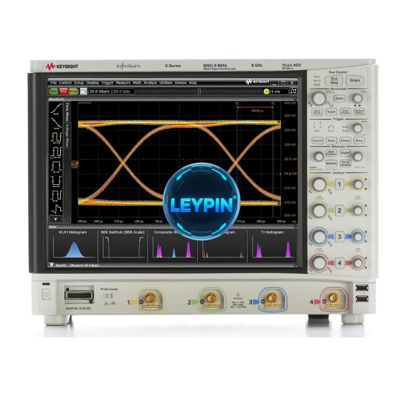 Keysight MSOS604A HD Oscilloscope: 6 GHz, 4 Analog Channels Plus 16 Digital Channels   ytdi