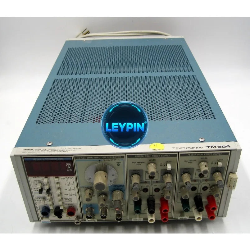 Tektronix TM504 Mainframe with 2 - PS503A FG503 & DM502A Function Generator    ytdi