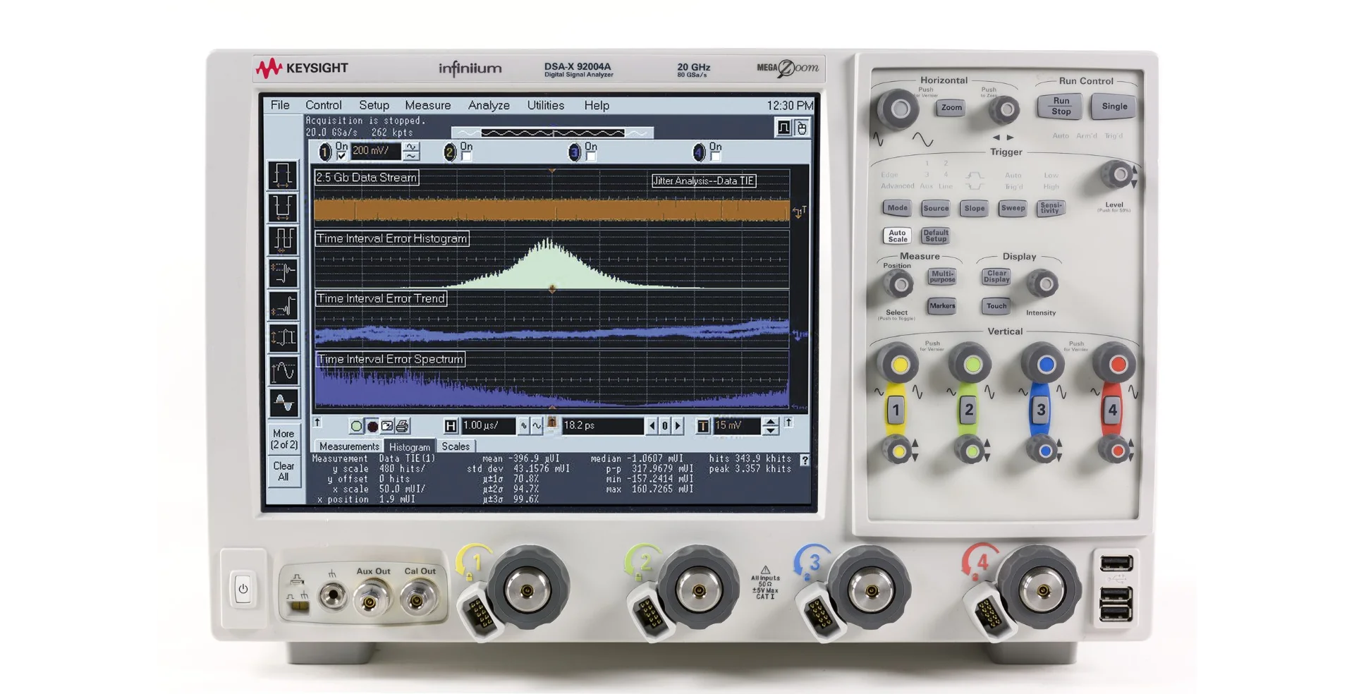 Agilent DSAX92004A Infiniium High-Performance 20 GHz Oscilloscope